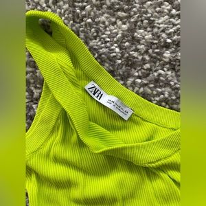 Zara one shoulder tank